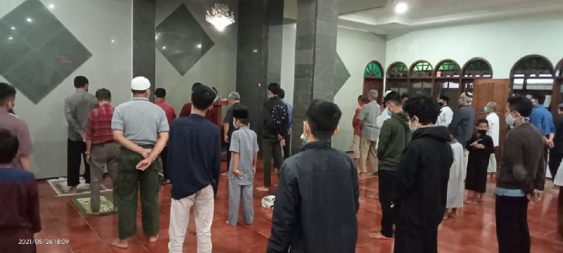 PC LDII Ciroyom dan Maleber Gelar Salat Gerhana Bersama