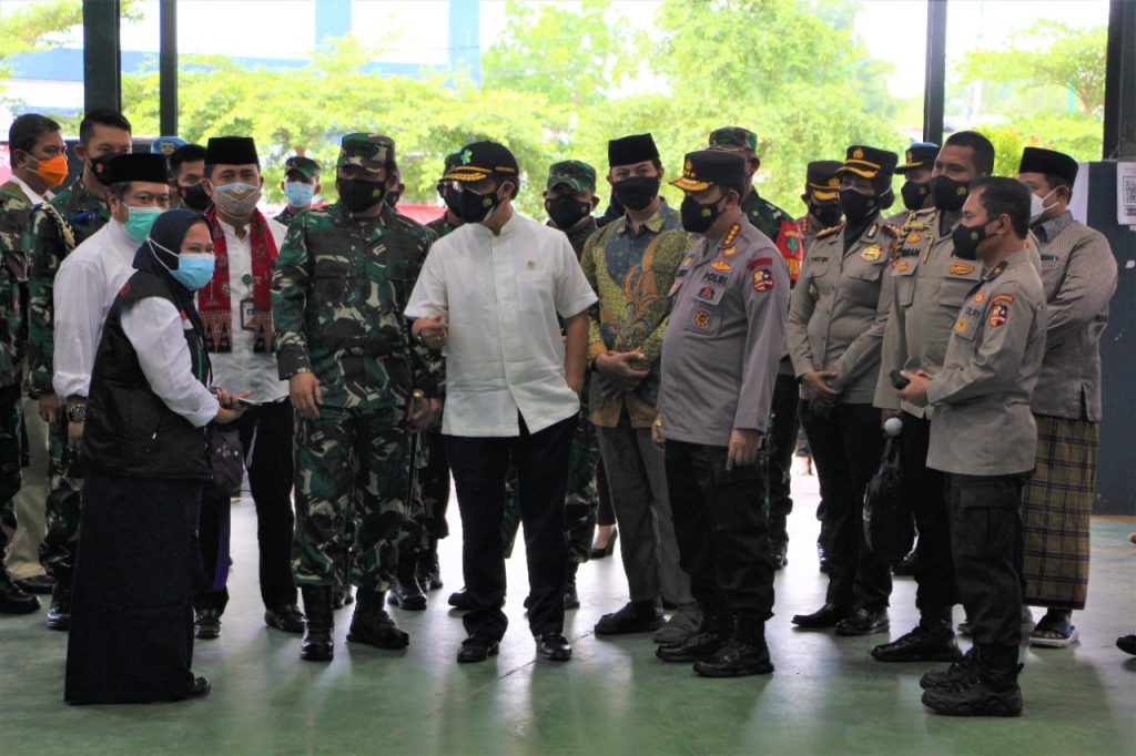 Menkes, Panglima TNI dan Kapolri Kunjungi Lokasi Vaksin. LDII Tuai Apresiasi