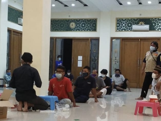 LDII Tangerang Selatan Lakukan Swab Antigen kepada Panitia Kurban