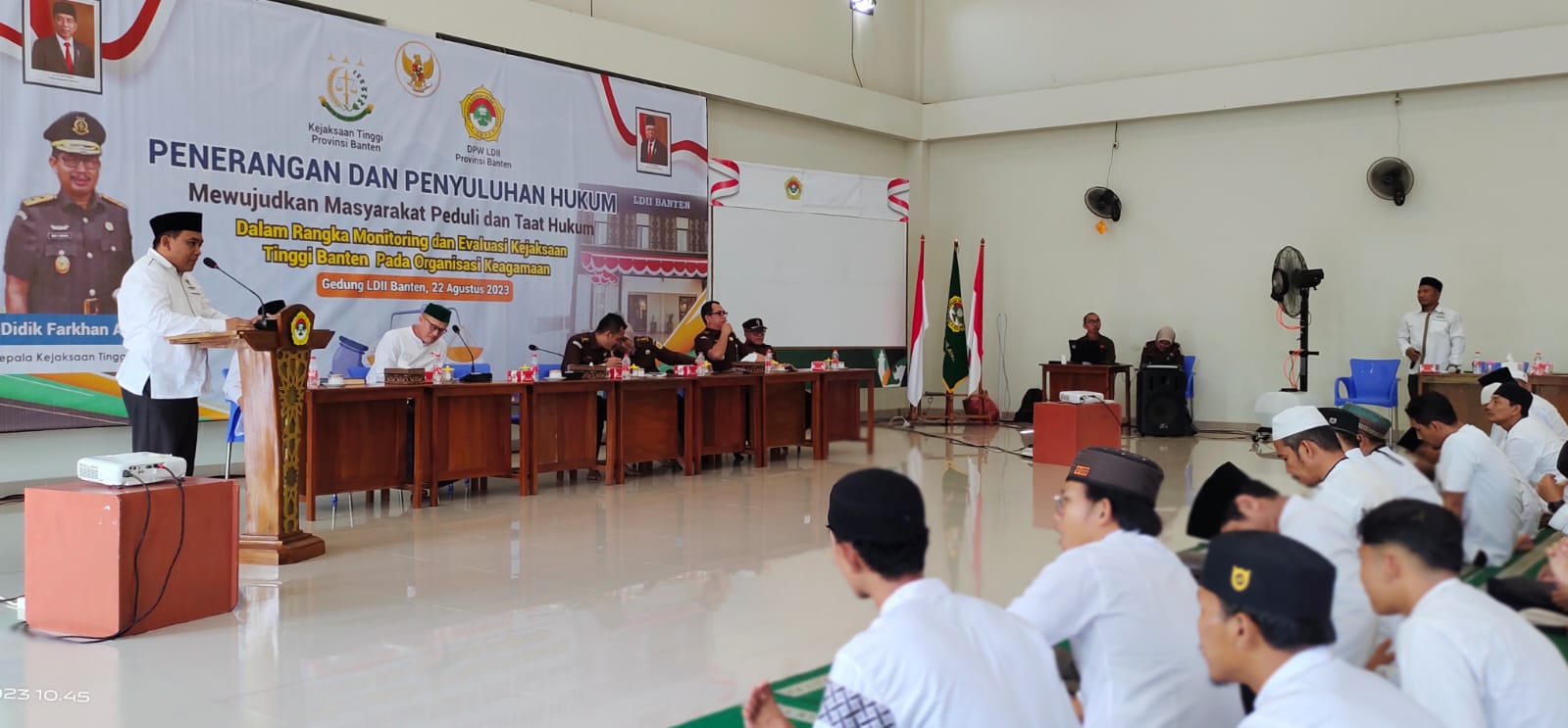 Ketua LDII Tangsel Hadiri Penyuluhan Hukum di Serang Banten