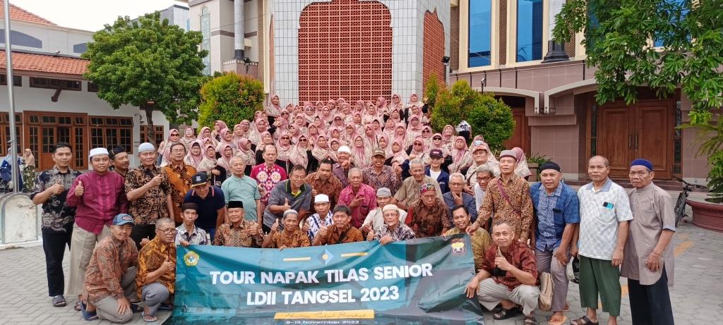 Kenali Sejarah, DPD LDII Kota Tangsel Adakan Tour Napak Tilas Senior