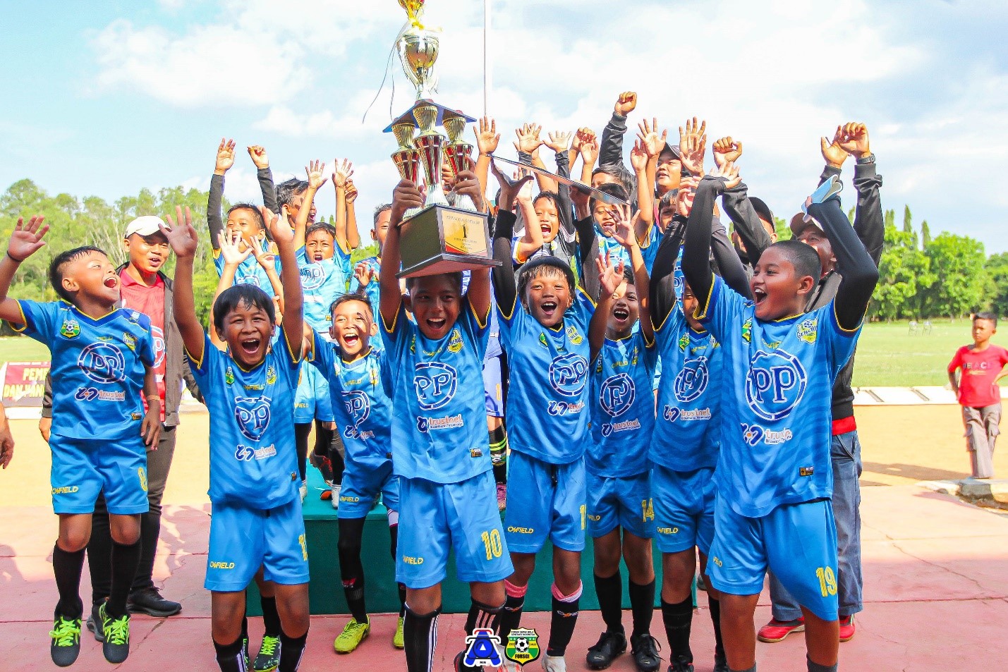 Podium Tertinggi Tangsel di Festival Sepak Bola Forsgi Banten