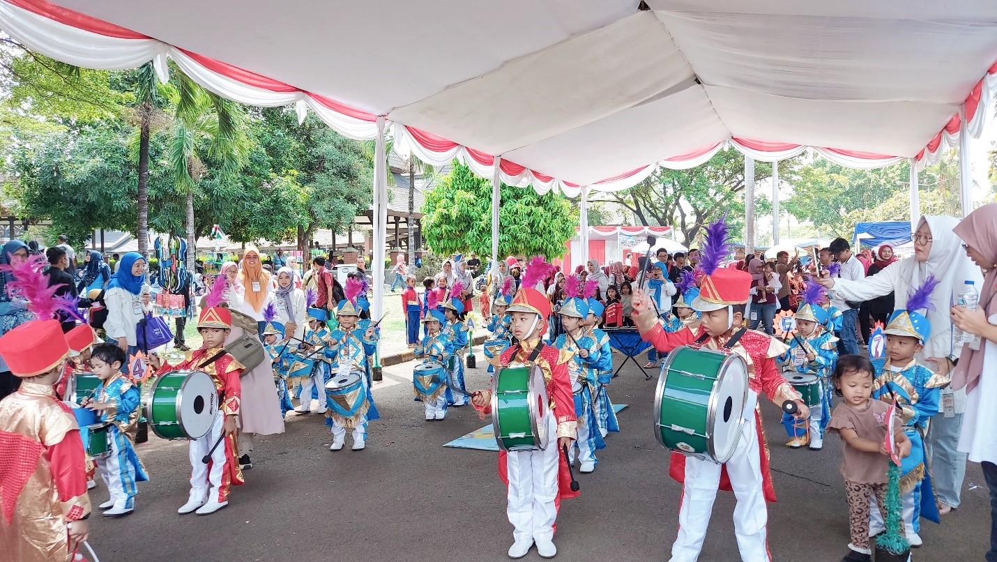 TK Yayasan Baitul Karim – Pamulang, Juara Lomba Drumband Tingkat Nasional