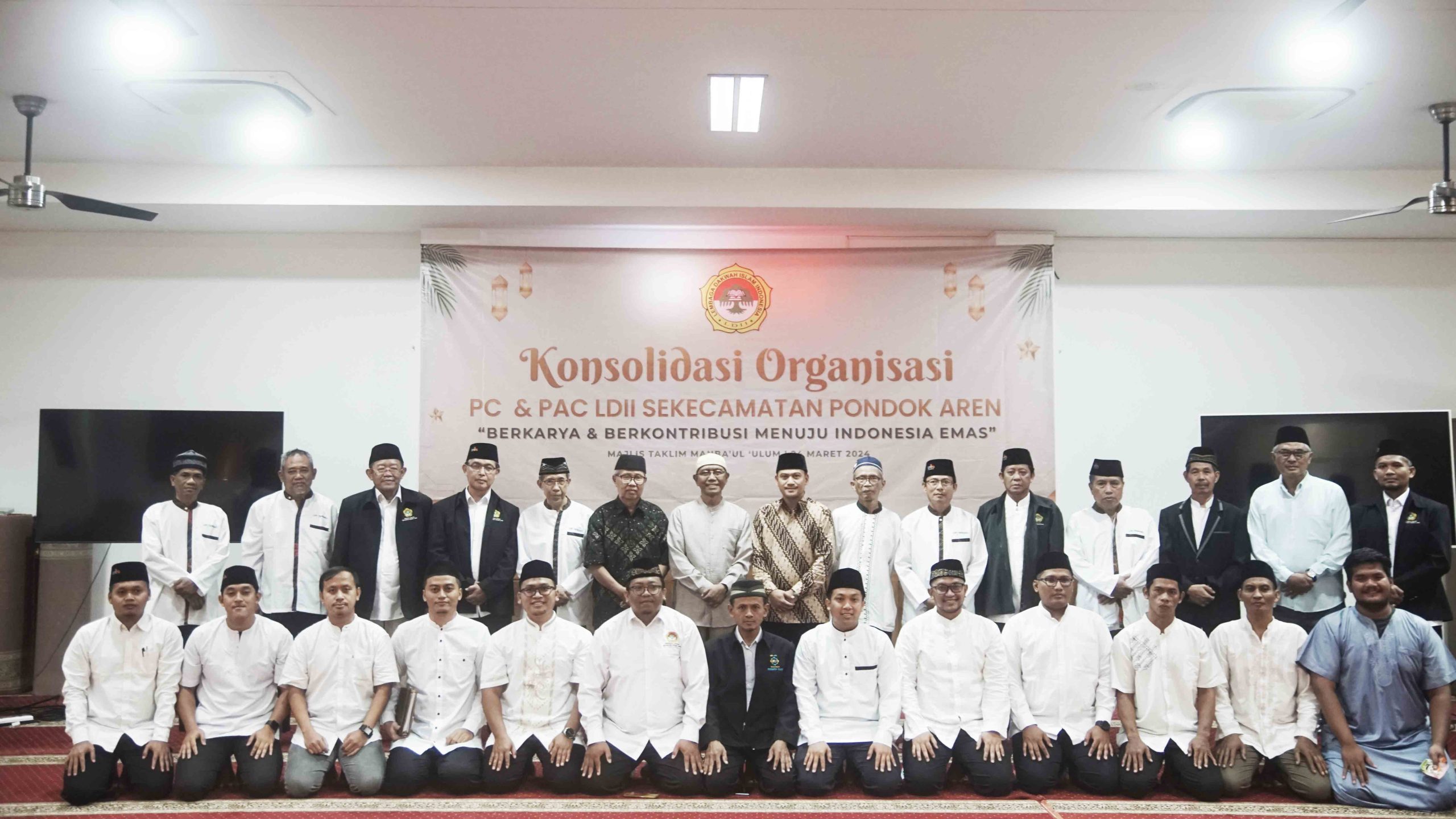 Pengajian dan Konsolidasi Organisasi PC LDII Kecamatan Pondok Aren