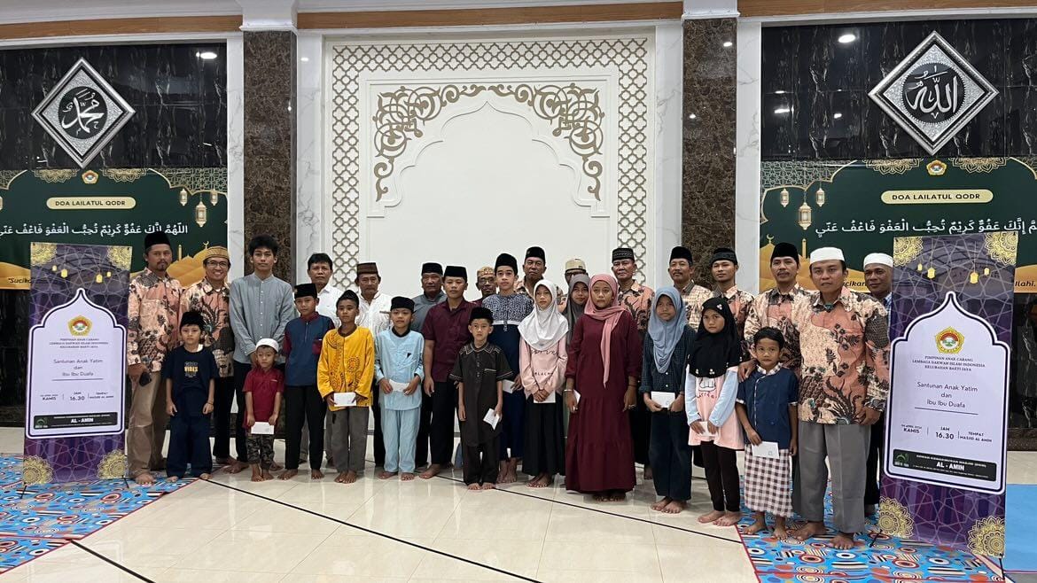 Manfaatkan Berkah Ramadhan, PAC LDII Bakti Jaya Helat Santunan Anak Yatim dan Dhuafa