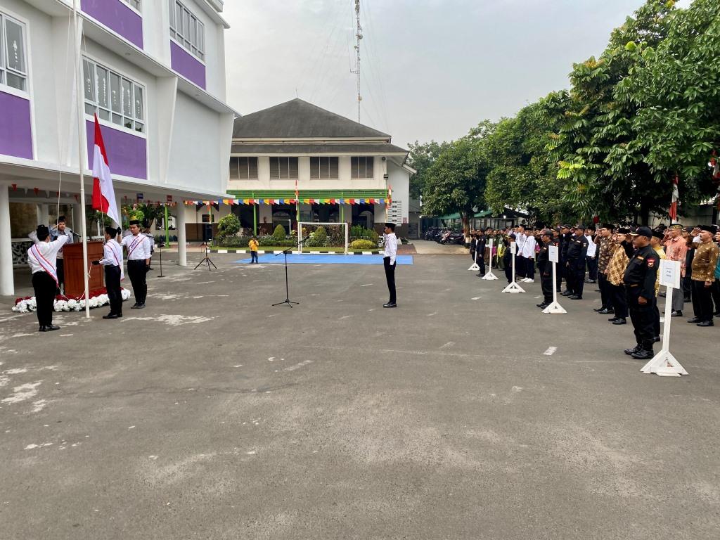 Upacara HUT ke-79 RI di PC LDII Ciputat Timur: Menanamkan Cinta Tanah Air untuk Generasi Muda