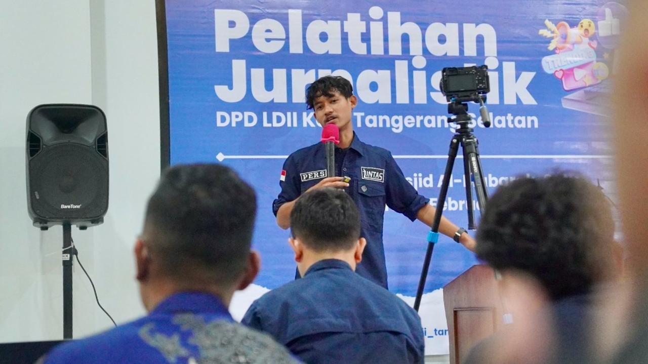 Upaya Regenerasi Pewarta, LDII Tangsel Gelar Pelatihan Jurnalistik Batch 3