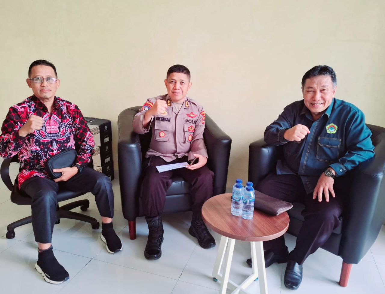 LDII Lampung Silaturahmi dengan Dirbinmas Polda, Sampaikan Program Berbagi Takjil dan Peduli Posko Mudik