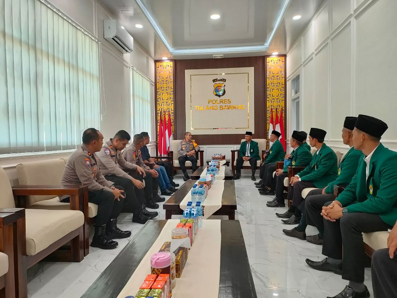 LDII Tulang Bawang Audiensi dengan Kapolres, Perkuat Sinergi dengan Kepolisian