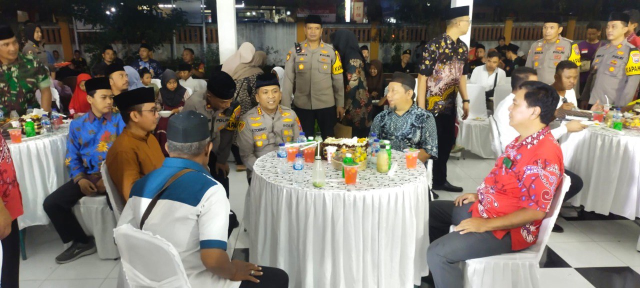 Polresta Sidoarjo Helat Safari Ramadan di Perpustakaan Daerah Krian