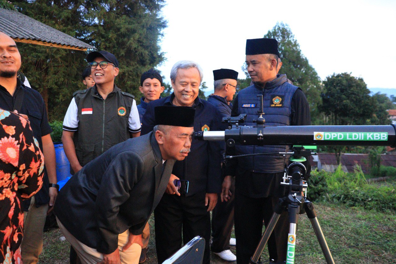 Tentukan 1 Syawal, LDII Jawa Barat Gelar Pemantauan Hilal di 14 Titik