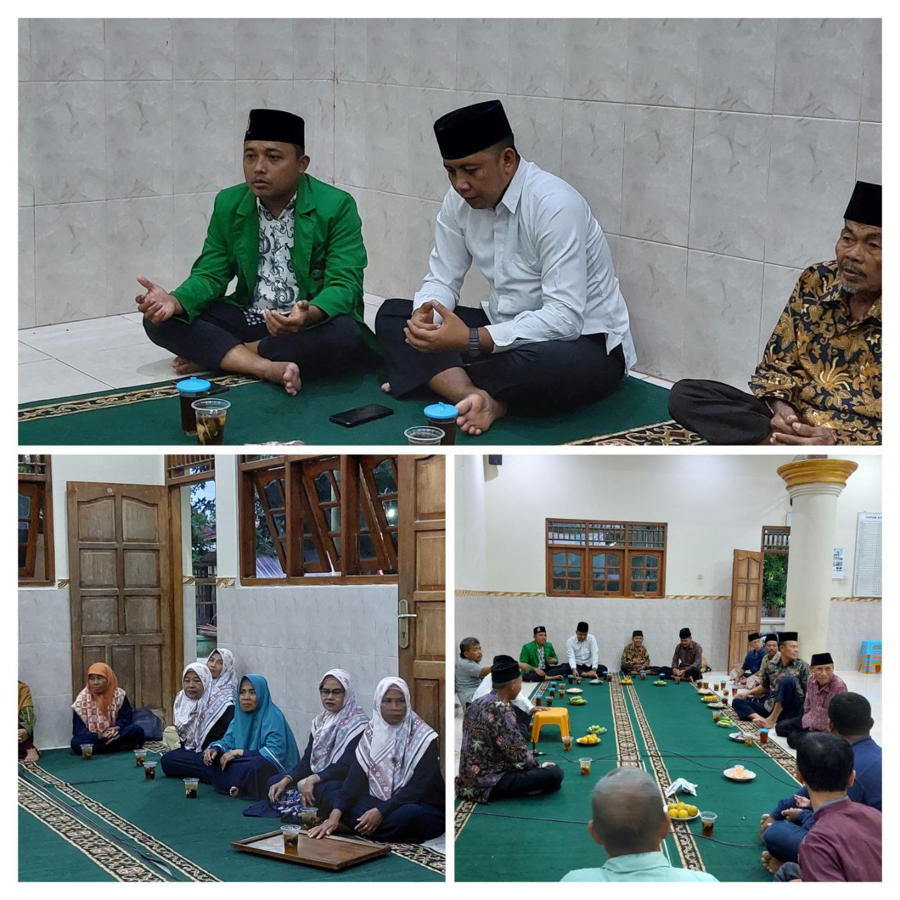 Kades Tanjung Safari Ramadan ke Masjid Al Mukmin, Ajak Warga Perkuat Kerukunan