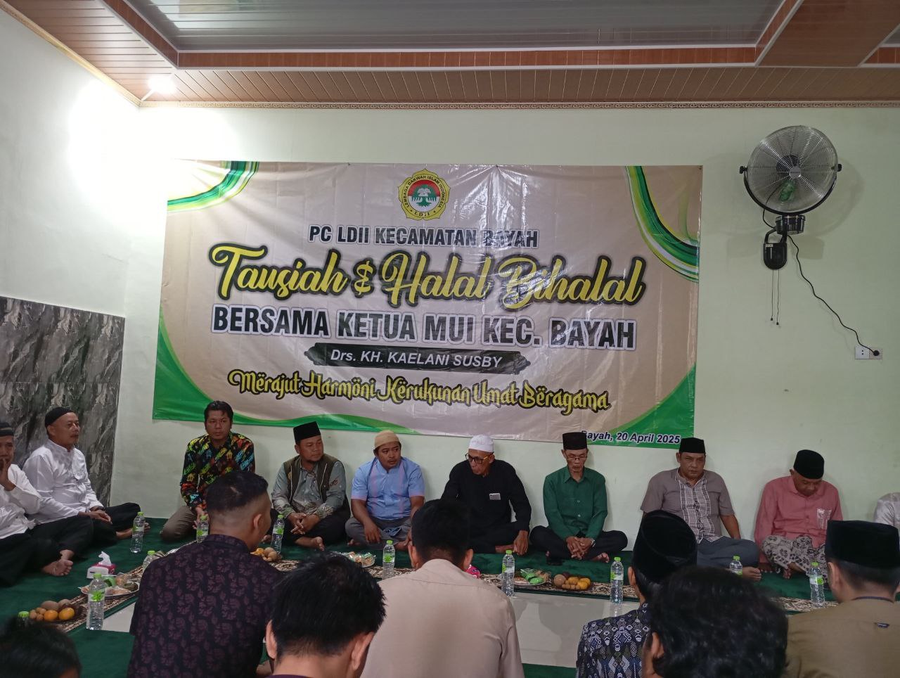 LDII Bayah Gelar Tausiah dan Halal Bihalal Bersama MUI dan Forkopimcam