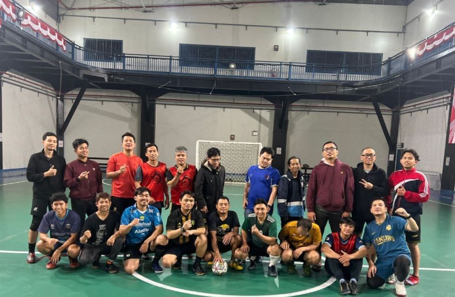 Forsgi Tembagapura Adakan Latihan Futsal, Tingkatkan Kerukunan Antar Pemain
