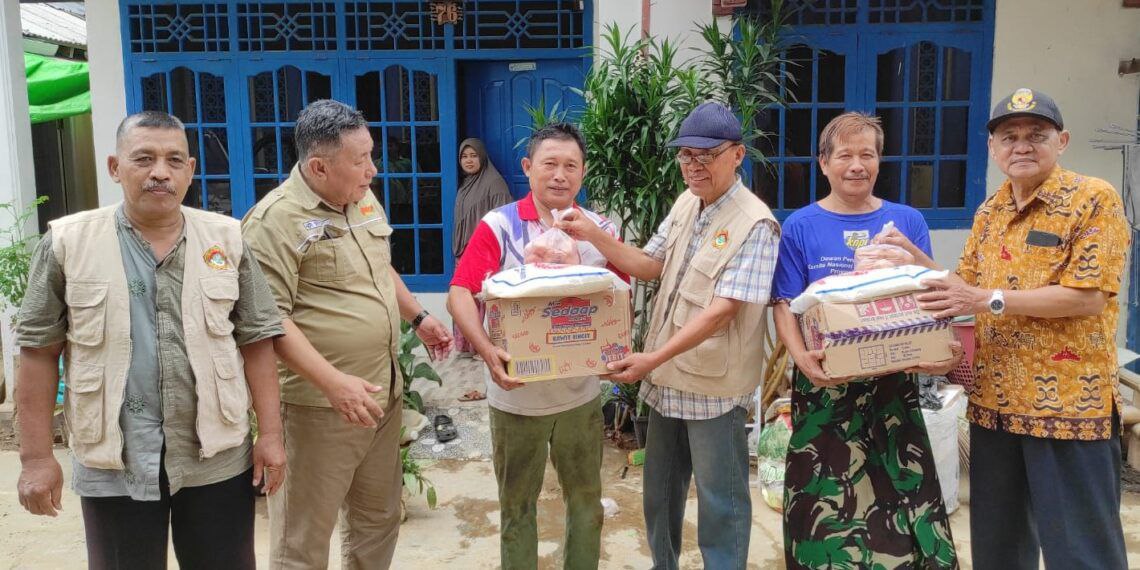 LDII Bandar Lampung Salurkan Bantuan untuk Korban Banjir di Kecamatan Panjang