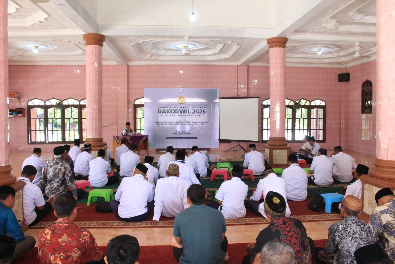 Fokus Penguatan Organisasi, LDII Provinsi Riau Gelar Rakorwil Zona 2