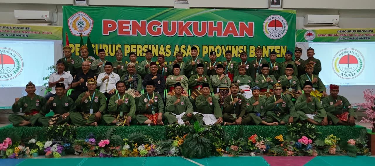 Pengprov Persinas ASAD Banten Komitmen Cetak Pesilat Berkarakter
