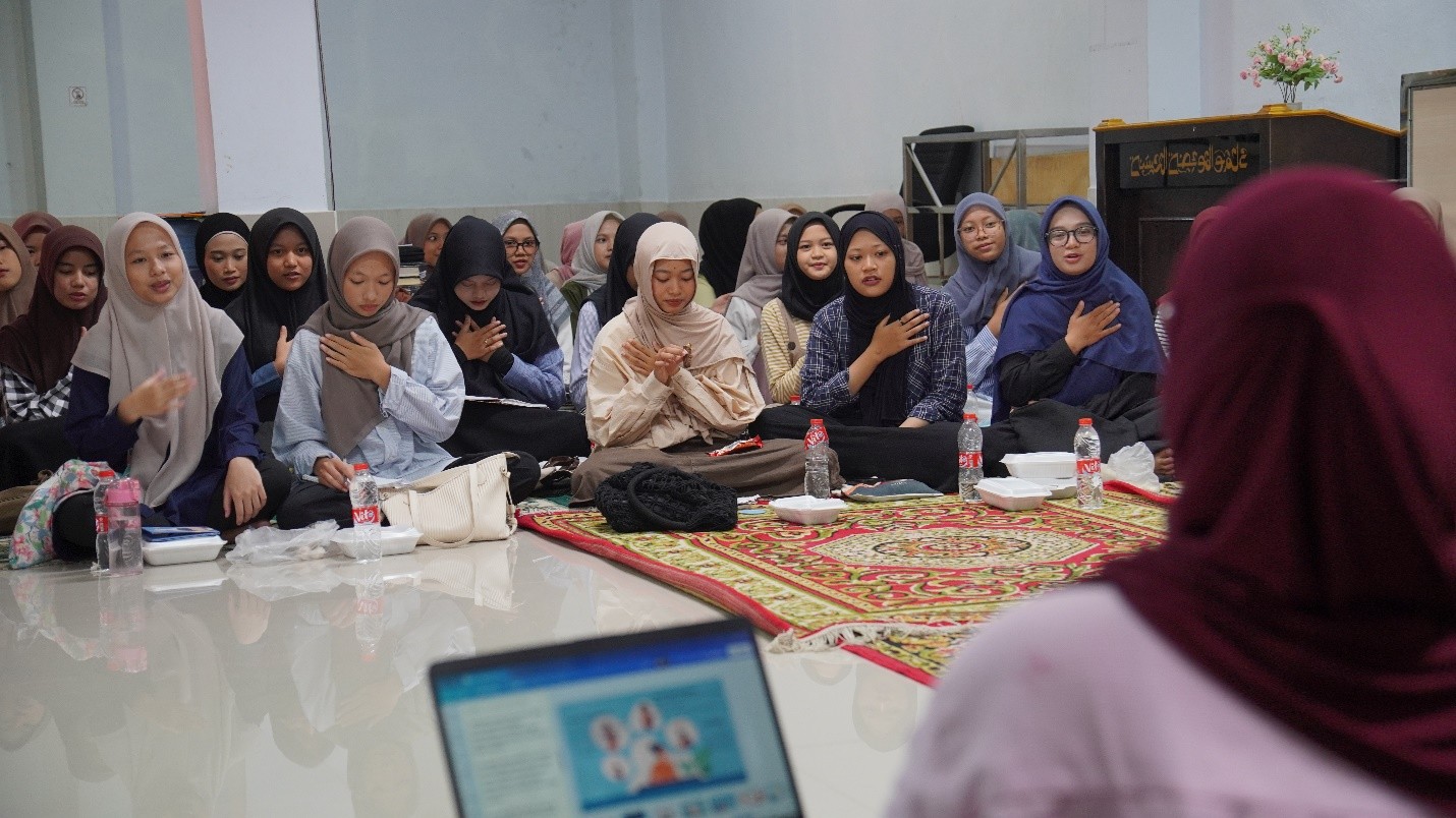 LDII Bambu Apus Gelar Bimbingan Konseling Remaja Putri
