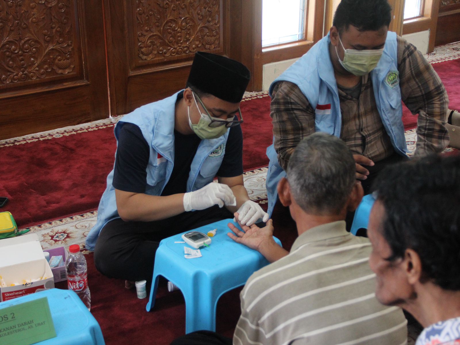 Satgas Kesehatan DPD LDII Tangsel Bekerjasama dengan Puskesmas Jombang Gelar Penyuluhan dan Skrining Kesehatan Lansia