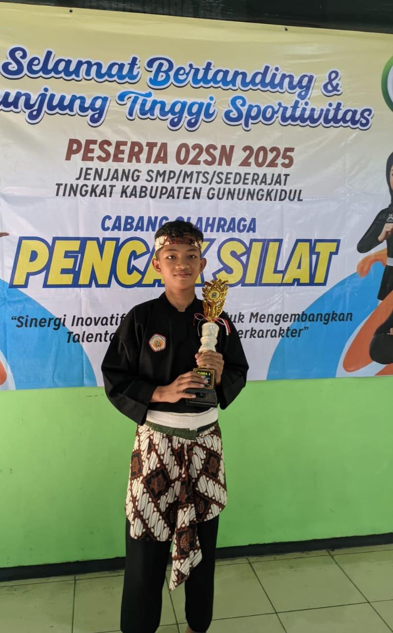Remaja LDII Panggang, Raih Juara 1 O2SN Pencak Silat Tingkat Kabupaten