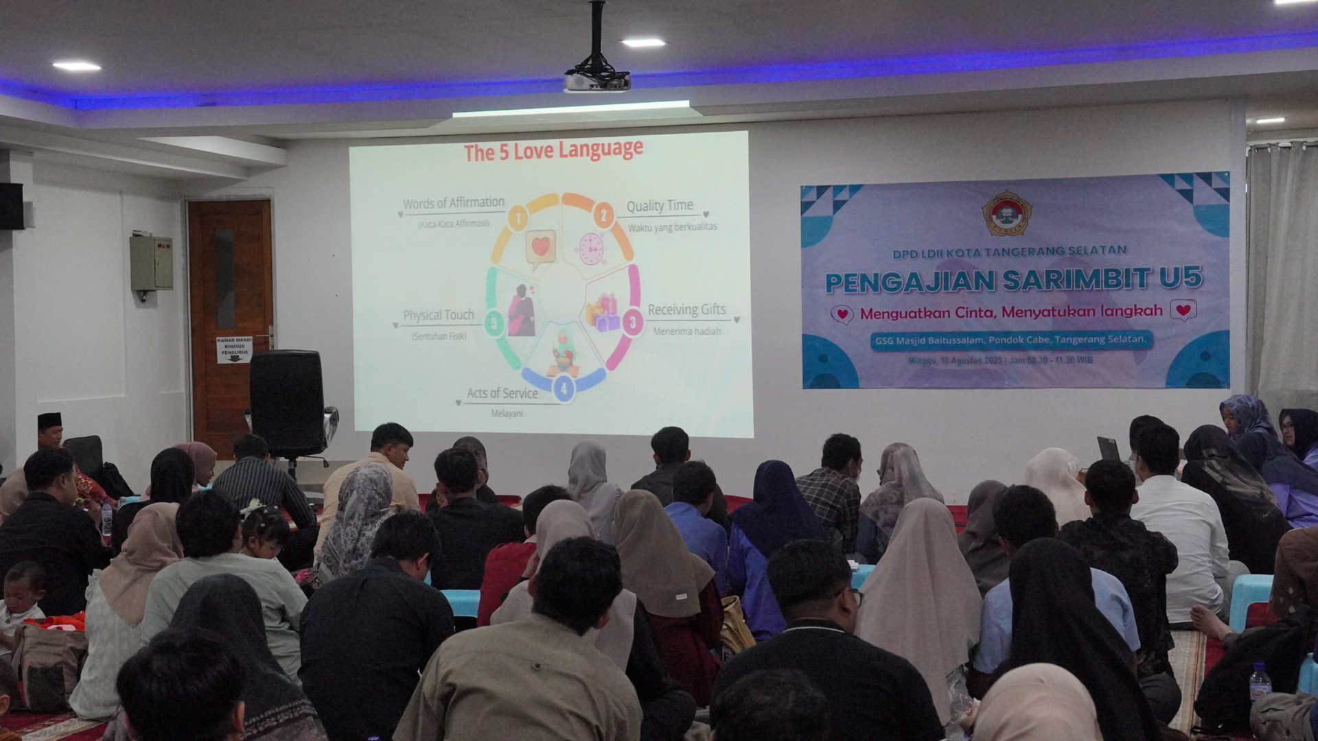 Bangun Keluarga Harmonis, Puluhan Pasutri Muda LDII Tangsel Ikuti Seminar Pernikahan
