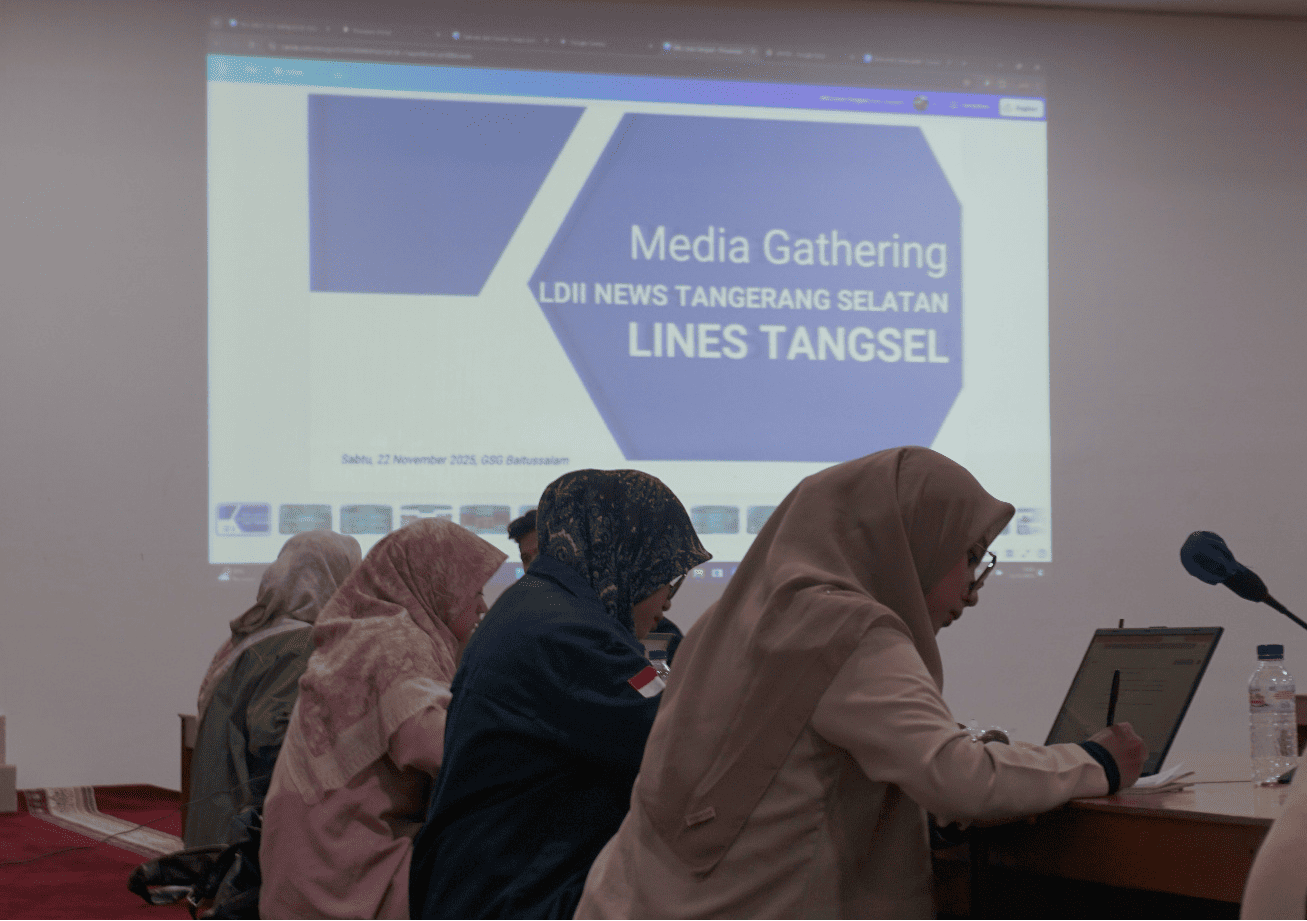 Bangun Jurnalis Muda Kompeten, LDII Tangsel Adakan Media Gathering